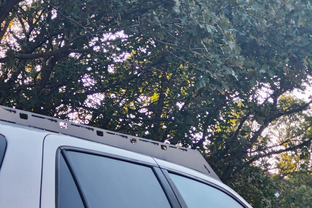 Side view of first gen sequoia roof rack